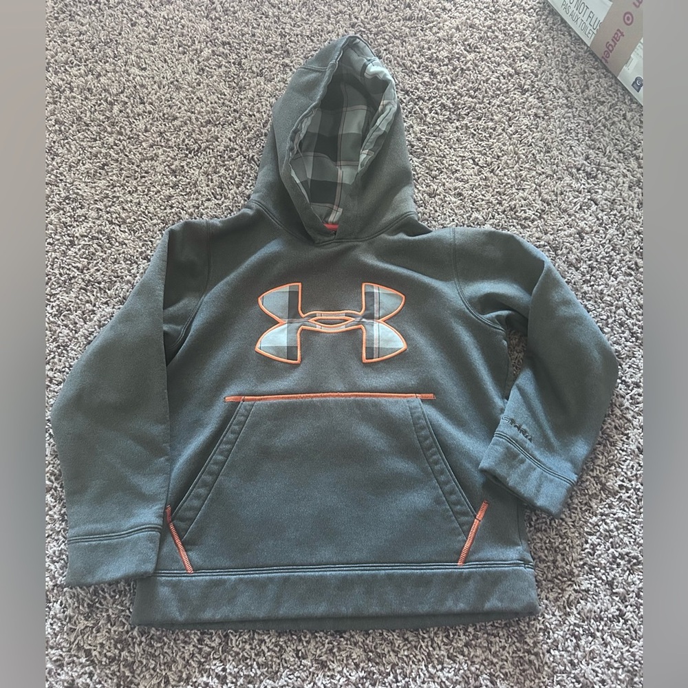 Under Armour boys hoodie hooded sweatshirt size small
